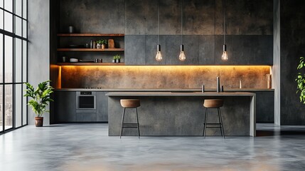 Bright and Inviting Kitchen with Modern Countertop and Stylish Sink Surrounded by Warm Lighting Creating a Cozy and Functional Space Perfect for Culinary Adventures and Family Gatherings