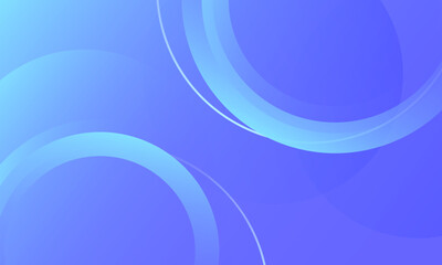 Abstract blue background with waves. Vector illustration