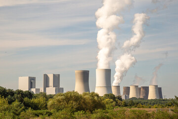 Braunkohle Kraftwerk Boxberg, Sachsen, Lausitz