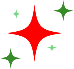 Shinning Sparkle Stars Icon