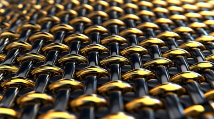 Obraz premium Elegant Black and Gold Geometric Pattern for Sophisticated Design