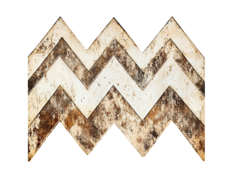 Isolated Chevron Patterned Boards