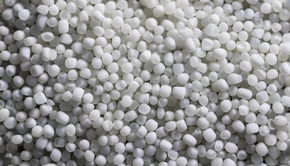 white pearls on blue background