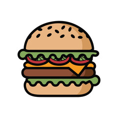 Delicious Cheeseburger, Burger