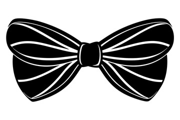 glass bow  silhouette