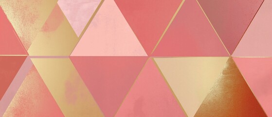Abstract Design Background | Pink and Orange Gradient | Modern Art Wallpaper