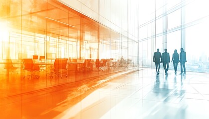 sketch of creative business ideas, modern office design, innovative brainstorming, digital work tools, collaborative team environment, leadership and strategy, professional setting