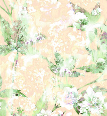 flower seamless patterns