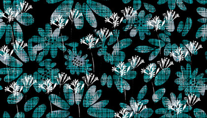 flower seasmaless patterns