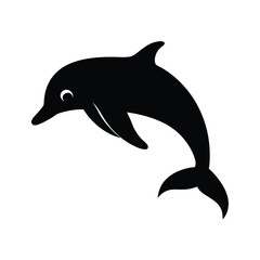 dolphin vector image illustration and artwork silhouette