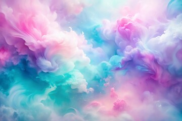 Obraz premium Pastel Abstract Art Background with White Copy Space for Text Overlay - Perfect for Design Projects