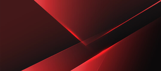 red black polygon abstract elegant background vector illustration, banner business product present