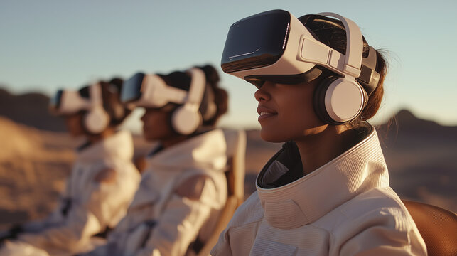 Diverse Astronaut Trainees in Virtual Reality Mars Simulation