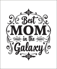 Naklejka premium Minimalist Mother’s Day Tee