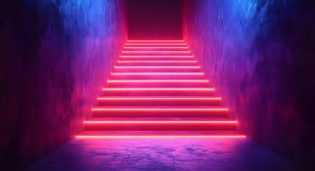 Obraz premium escalator in motion