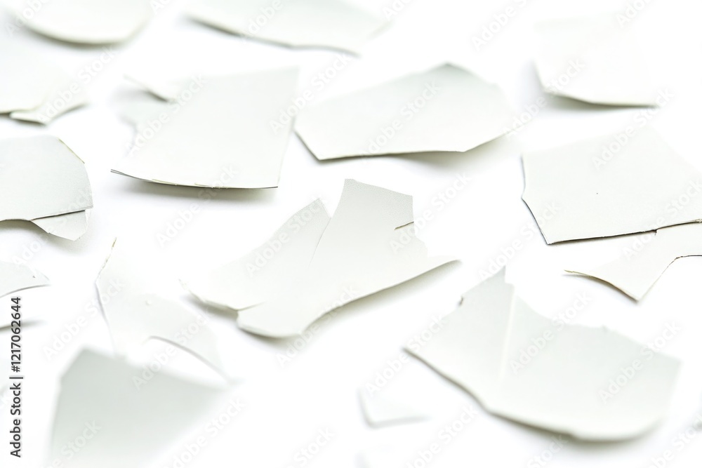 Poster papers and documents scattered on a table surface, great for use as a background or in business cont