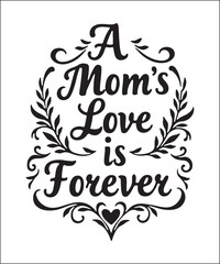 Heartwarming Mother’s Day Tee Print