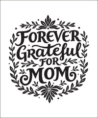 Minimalist Mother’s Day Tee Design