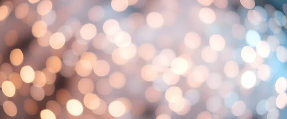 Fototapeta premium Abstract of christmas and bokeh light with glitter background