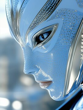 Extraterrestrial Communicating in AI City