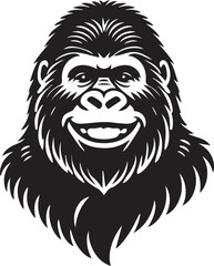 illustration of a gorilla