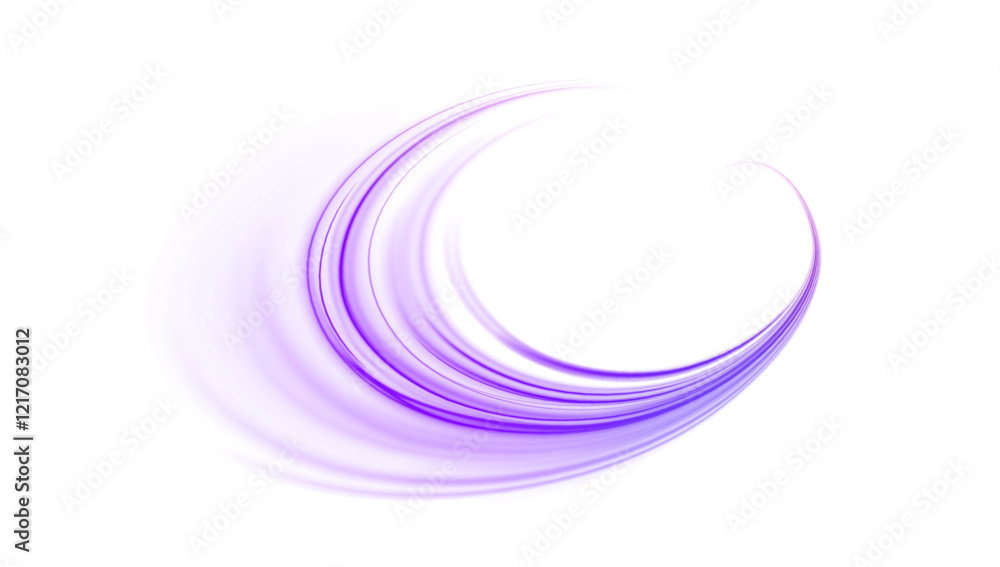 Wall mural png futuristic technological style. png abstract background with speed lines. neon color rays vector