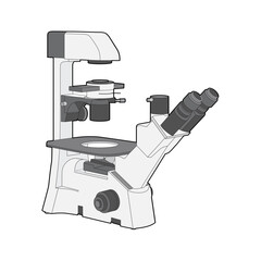 Stereo Stereoscopic Microscope Icon