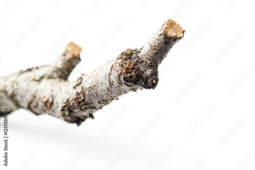 Poster close up shot of a tree branch with intricate details and textures
