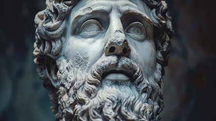 Intricate Carving In Age-Old Roman Heritage Art
