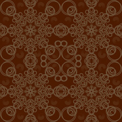 Intricate Chocolate Cosmos