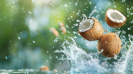 coconut are a healthy food. And it is a useful fruit.