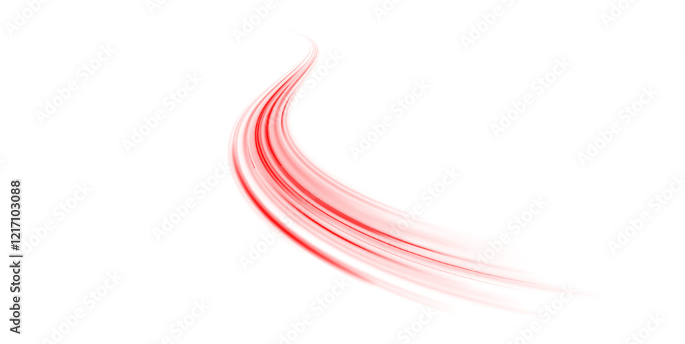 Wall mural png futuristic technological style. png abstract background with speed lines. neon color rays vector