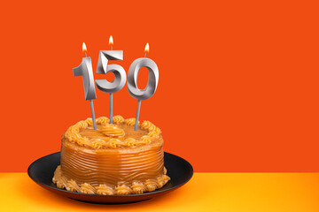 Number of followers or likes - Candle number 150