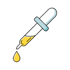 dropper with medicine icon, dropper with medicine vector illustration-simple illustration of dropper with medicine, perfect for dropper with medicine logos and icons