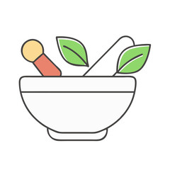 herbal medicine icon, herbal medicine vector illustration-simple illustration of herbal medicine, perfect for herbal medicine logos and icons
