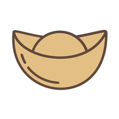 chinese new year Gold Ingots