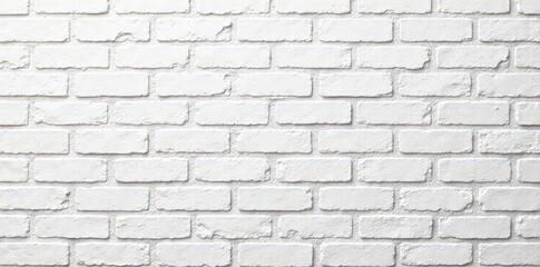 Clean white brick wall texture, perfect backdrop , seamless, surface