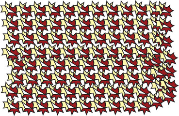 pattern with arrows