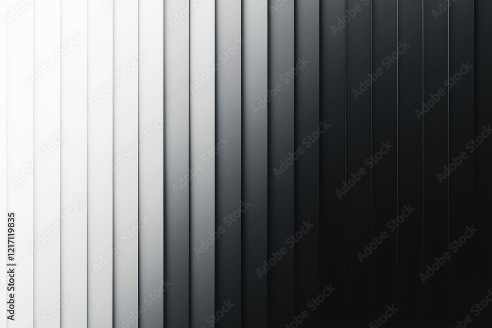 Aufkleber sleek monochrome gradient pattern showcasing light gray transitioning into charcoal black for a mini