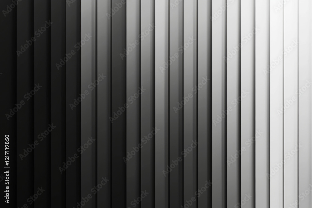 Aufkleber monochrome gradient pattern showcasing a sleek transition from light gray to charcoal black with a m