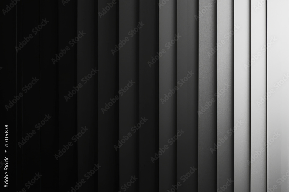 Poster sleek monochrome gradient pattern showcasing a modern minimalist aesthetic with high depth of field 