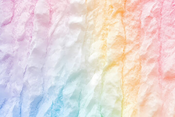Fototapeta premium Holographic rainbow pastel-colored background with a grainy texture