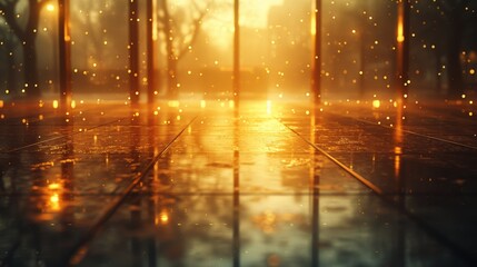 Vintage cityscape charm highlighting a nostalgic atmosphere with retro lighting effects and sepia tones, captured in high definition.