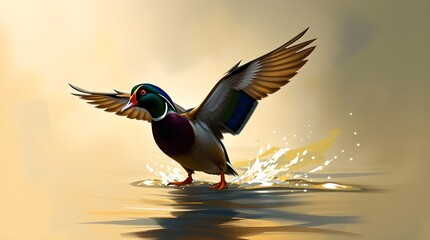 Obraz premium duck