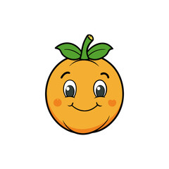 orange cartoon character
