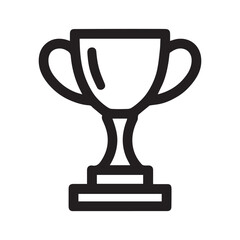 Celebration Trophy vector, line art, illustration