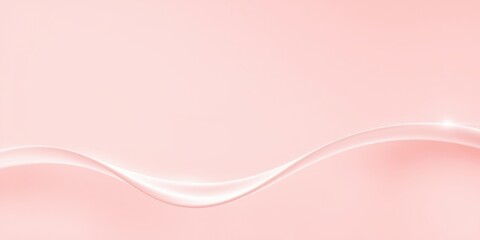Abstract Pink Background with Elegant Fluid Wave Design