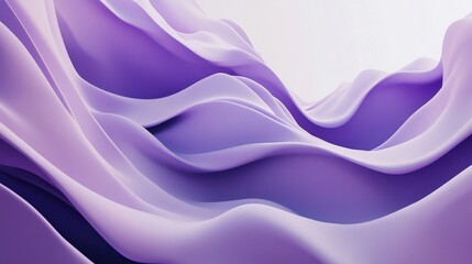 Fototapeta premium Abstract Purple Waves, Background Design, Website Template