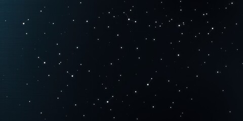 Fototapeta premium Dark Background with Scattered Illuminated Dots and Subtle Lines Representing a Celestial or Network Theme