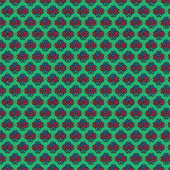 Pattern design art with color